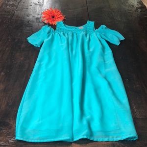 Blue Summer Dress By WonderNation